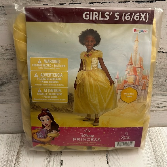 Disney Princess Belle Dress Size S NEW - Picture 1 of 8